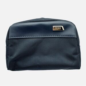 Tumi black toiletries airline bag Delta travel bag